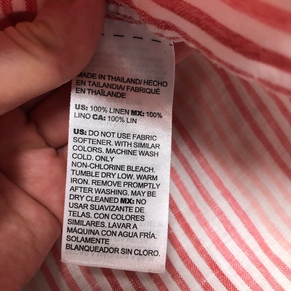 Chicos Linen Shirt - Picture 6 of 7